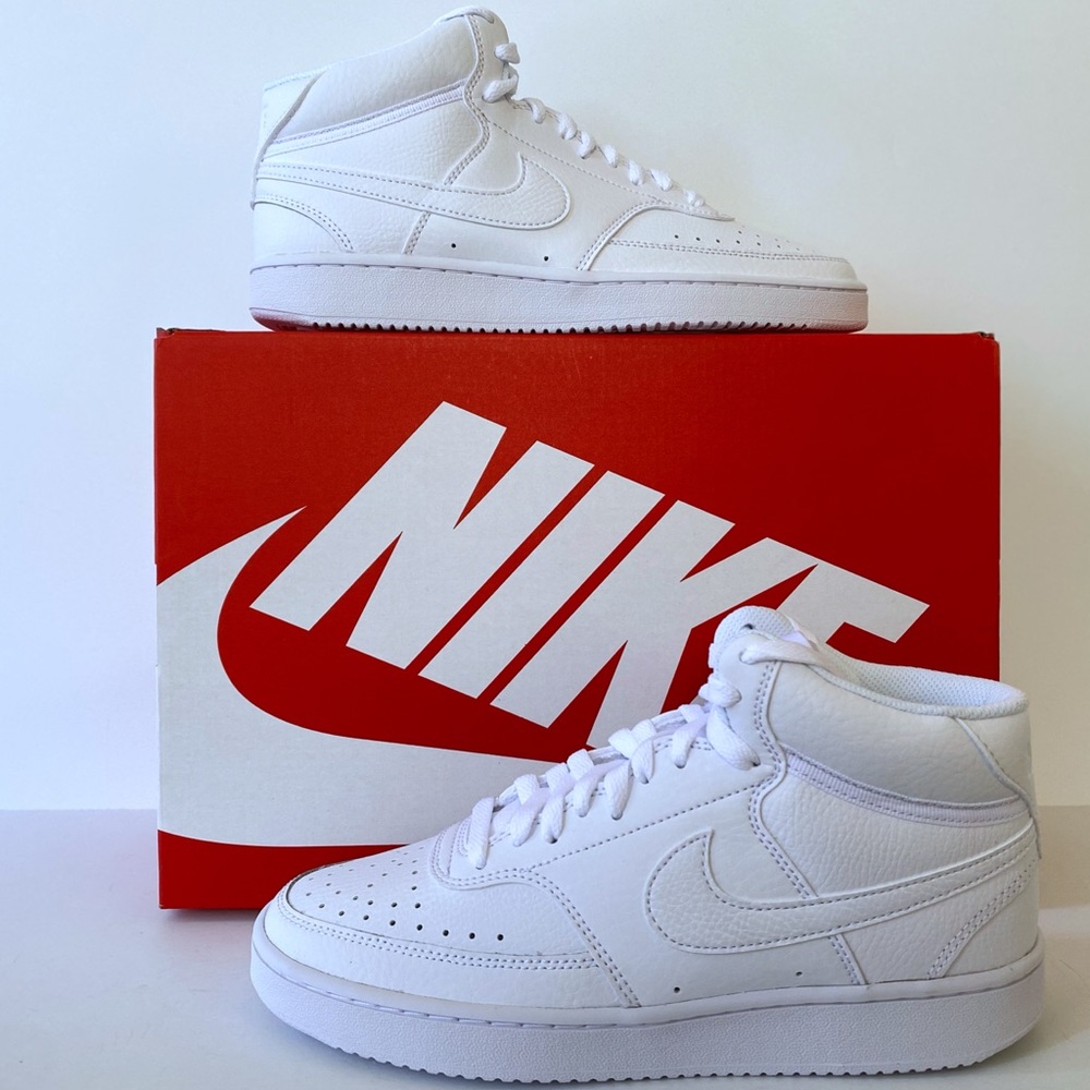 Nike Court Vision Mid Woman’s Sneakers NEW W/BOX